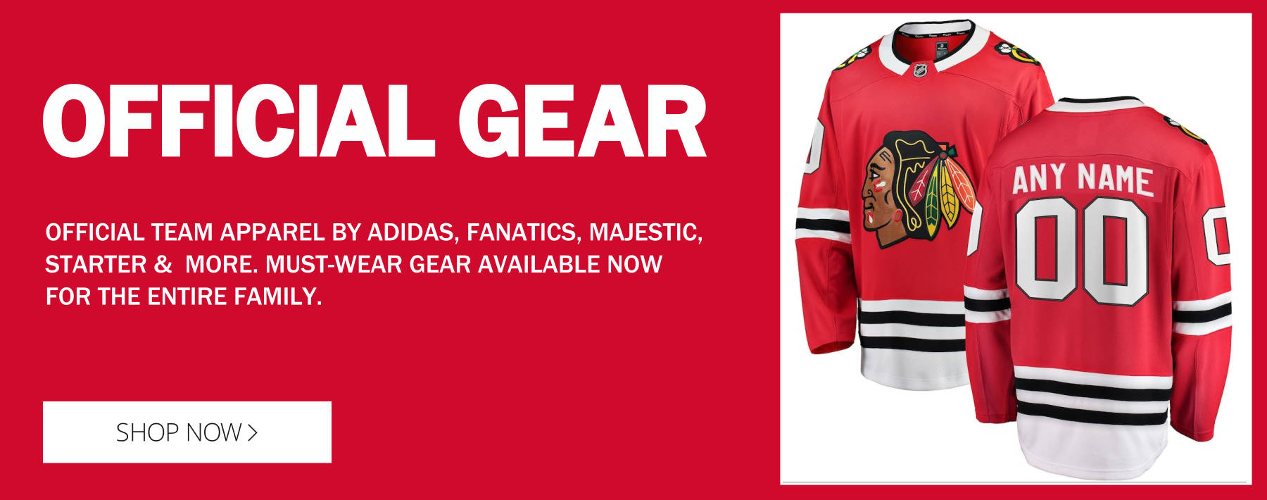 Officially Licensed Chicago Blackhawks Gear and Merchandise 